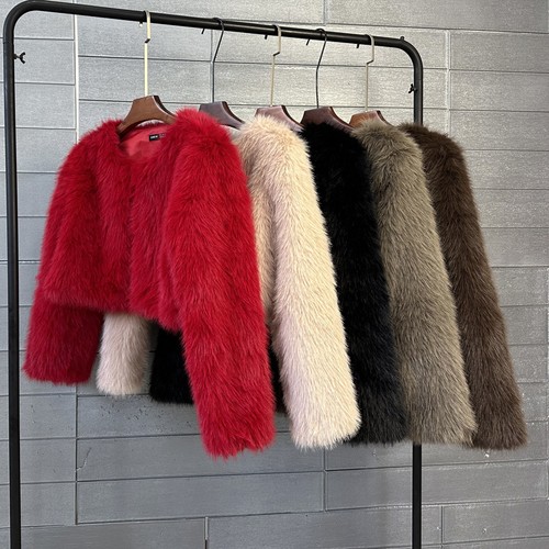 Faux fur tucka coat - tucka,