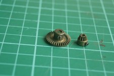 Vintage 1/32 1/24 slot racing car bevel gear pinion, Atlas MRRC Revell Monogram