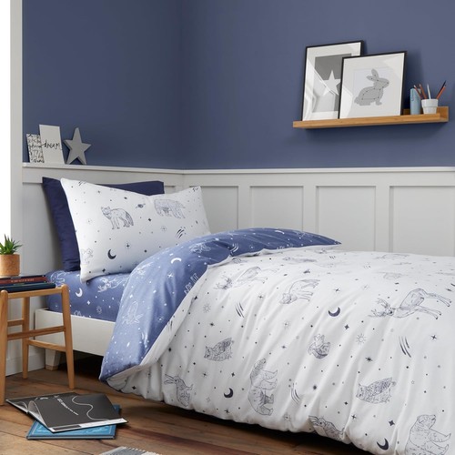 Star rabbit duvet cover - rabbit,