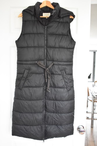 Long hooded padded - long, puffer