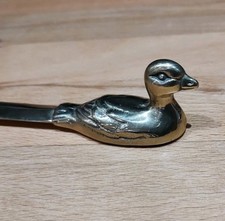 Antique Brass Duck Letter Opener vintage 