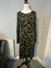 Roman Black And Khaki Midi
