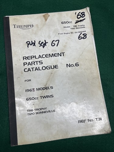 Triumph 650 1968 replacement - 650,