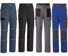 Mens Cargo Work Trousers