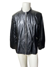 NWT Womens Faux Leather Jacket