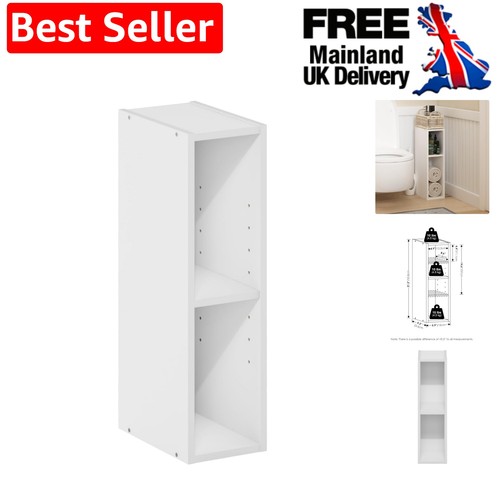 Fulda tier narrow bookshelf - 2-tier,