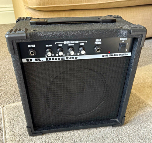 Blaster bb10b guitar amp - b.b.,