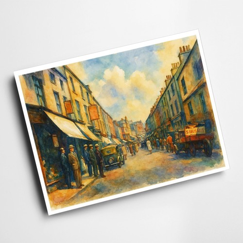 Print market street - a6,