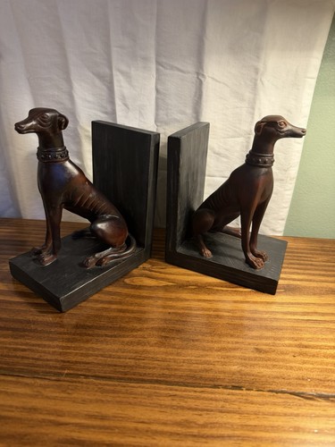 Bronze look dog - look, figurine