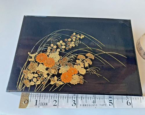 Vint japanese orange gold - japanese, &