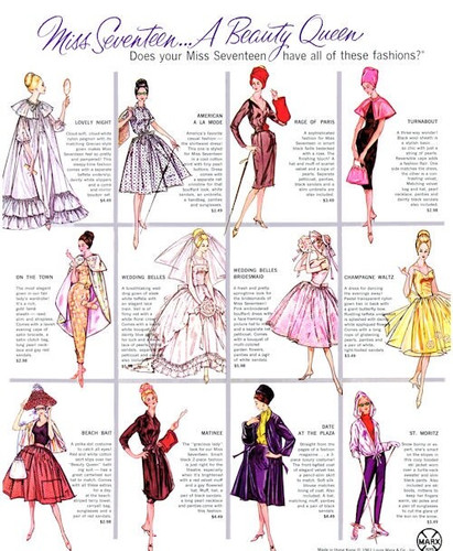 Vintage inch fashion - fashion, doll's