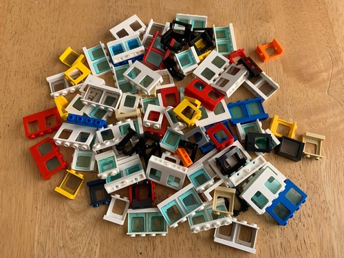 Lego plane train windows - plane,