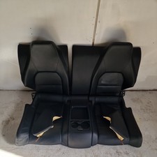 MERCEDES E CLASS W207 COUPE CABRIO REAR SEAT BENCH LEATHER BLACK