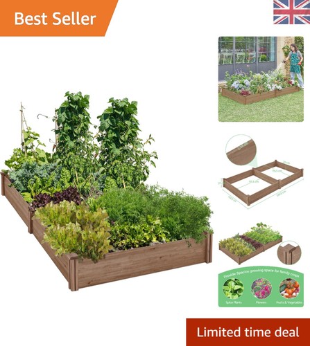 Yaheetech wooden raised - yaheetech, garden