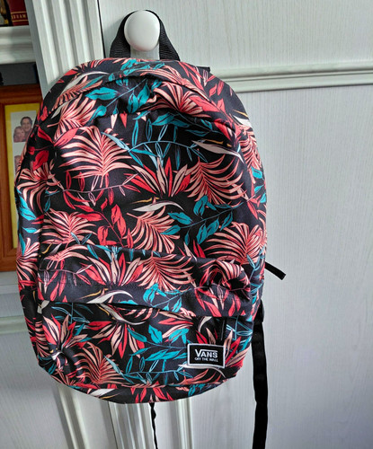 Vans floral canvas backpack - canvas,
