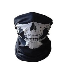 Skull Face Ski Mask Neck Scarf Tube Snood Cyclist Biker UK Seller & Stock