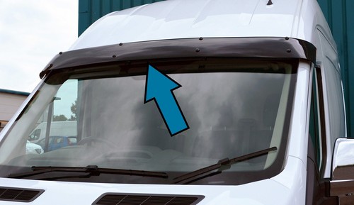 Sun visor windscreen deflector - visor,