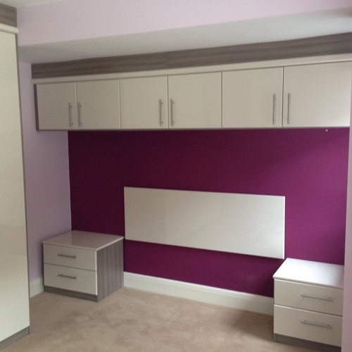 Fitted bedroom furniture - bedroom,