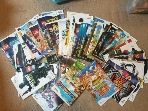 Nintendo wii manuals - manuals,, with