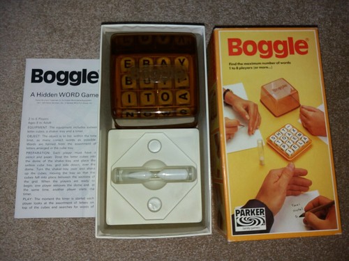 Vintage boggle word game 1978 - boggle,