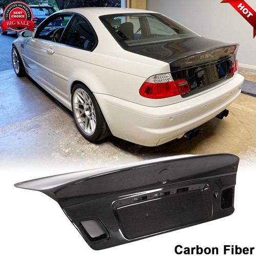 Real carbon rear trunk boot - carbon,