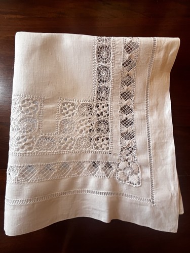 Antique white linen - antique,