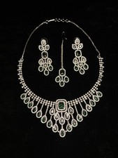 Indian pakistani jewellery set - indian,