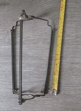 Vintage extendable adjustable metal shade carrier gimbal /gimble for lamp