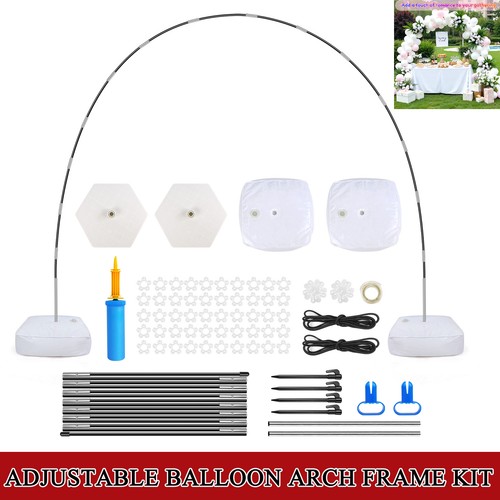 Adjustable balloon arch frame - balloon,
