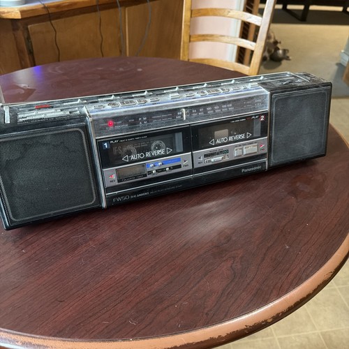 Vintage panasonic boom box - boom,