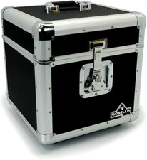 Gorilla DJ LP Vinyl Record Storage Box Case Holds 100Pcs 12" Records