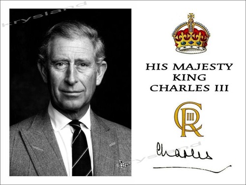 King charles iii autograph -  king,