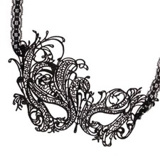 Ladies Lace Mask Halloween Masquerade Ball Venetian Sexy Costume Fancy Dress