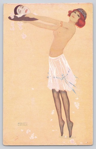 Postcard artist signed - postcard,