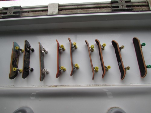 Rare tech deck finger - x9,