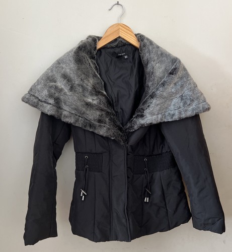 Zara faux fur collar - , puffer
