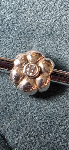 Authentic pandora flower charm - authentic,