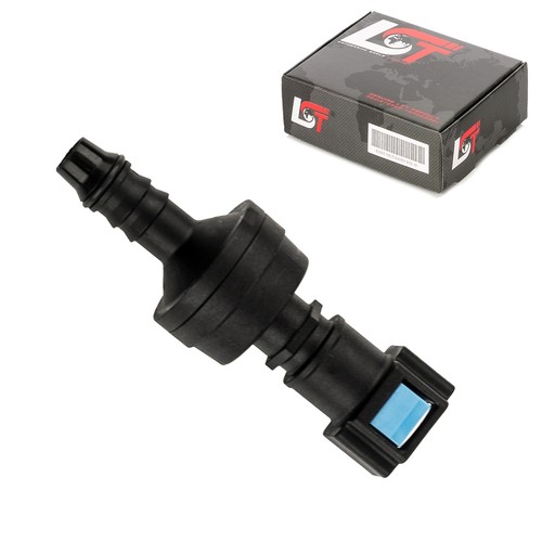 Quick coupling fuel line - line, valve