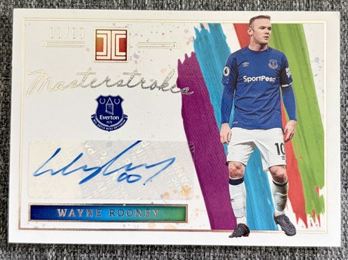 Wayne rooney signed auto - wayne,