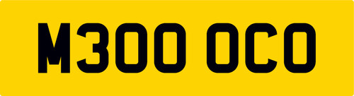 M300 oco bmw number plate - bmw,