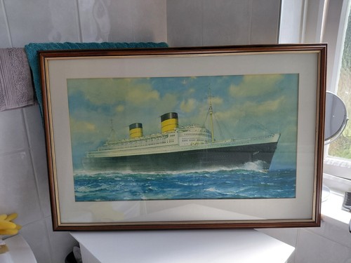 Vintage framed rms queen - framed,