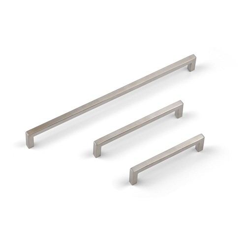 Brushed nickel cabinet handles - brushed,