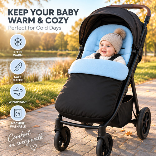 Universal baby footmuff for - baby,