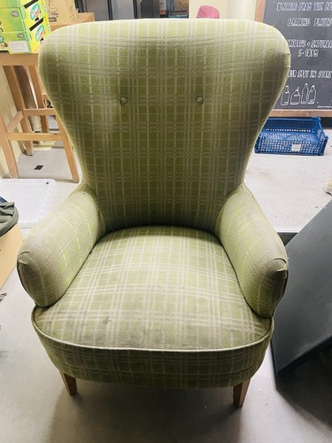Designer wingback armchairs - 2,