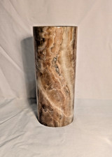 Vintage Orange Brown & White