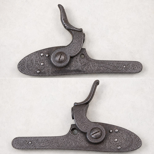 Pair garden antique - of, r.s.