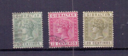 Gibraltar 1889 qv - qv, 5c