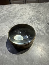 Antique Large Brass Map