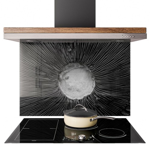 Glass splashback kitchen tile - kitchen,