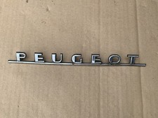 Vintage Peugeot Badge Metal